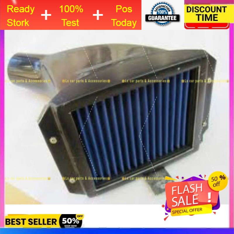 Mugen Air Box Intake + Filter Simota Super Power Flow Adapter 空气箱进气口 ...
