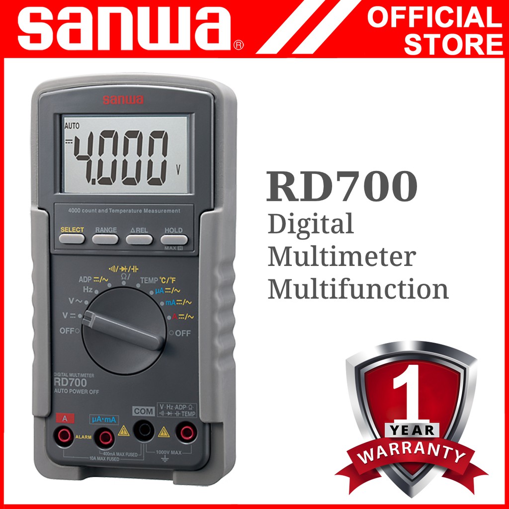 Sanwa RD700 Digital Multimeter | Shopee Malaysia