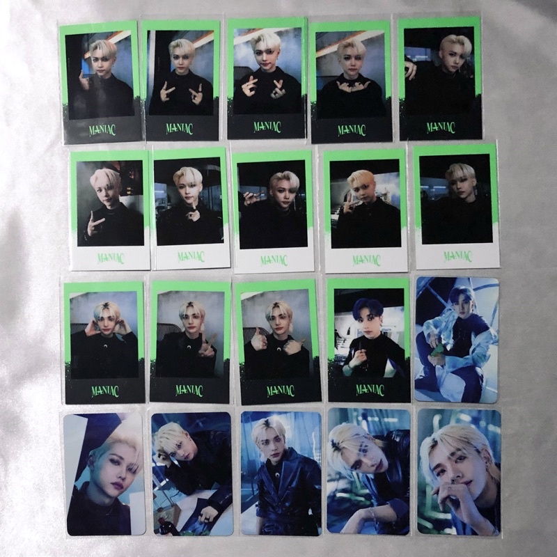 STRAY KIDS 2ND WORLD TOUR IN SEOUL MANIAC MD RANDOM PHOTOCARDS / POB ...