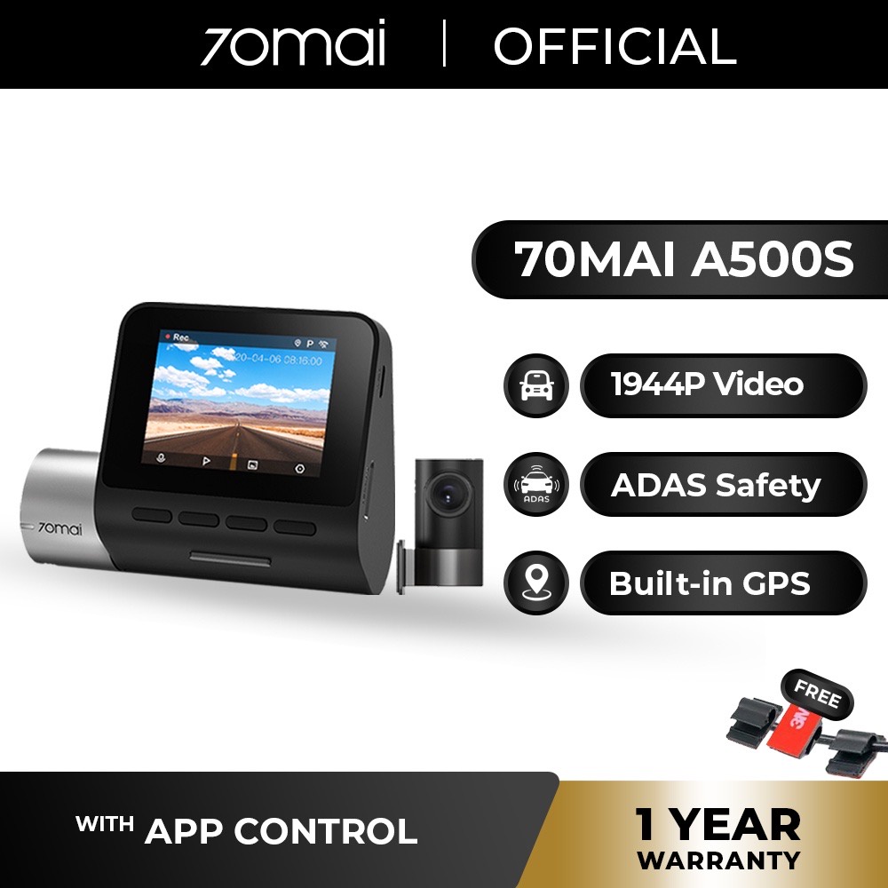 dashcam 70mai a500