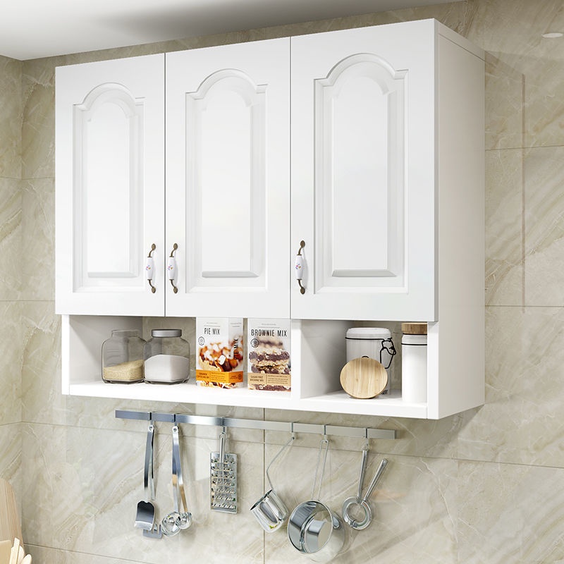 Solid wood kitchen wall cabinet wall cabinet room wall cabinet bedroom ...