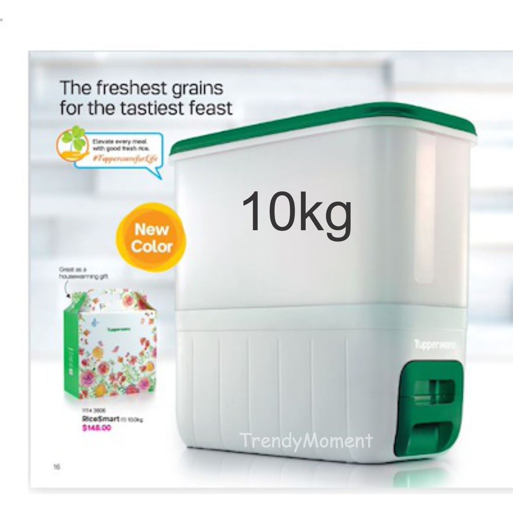 Tupperware Rice Smart Green 10kg | Shopee Malaysia