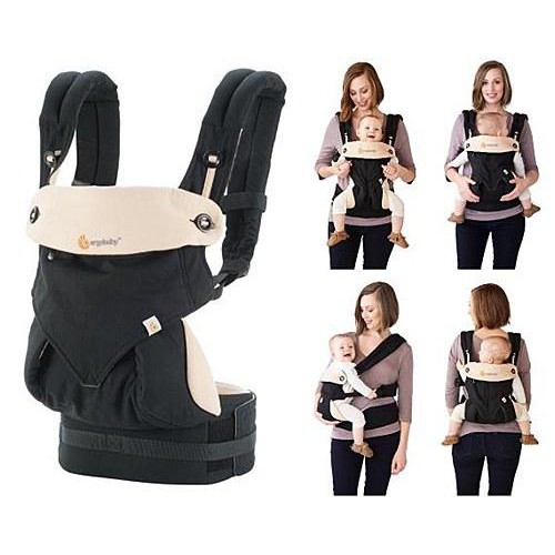 Ergo Baby Baby Carrier Four Position 360 Black Camel Shopee Malaysia