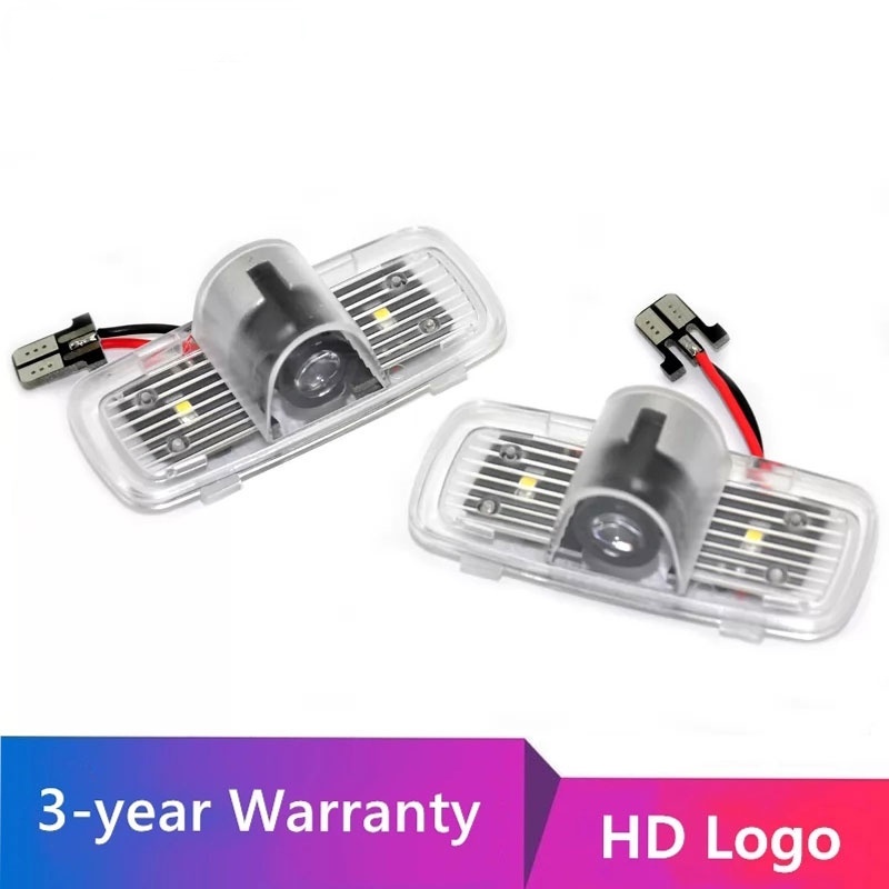 1 Pair For HONDA LED Car Light Door HD Logo Projector For