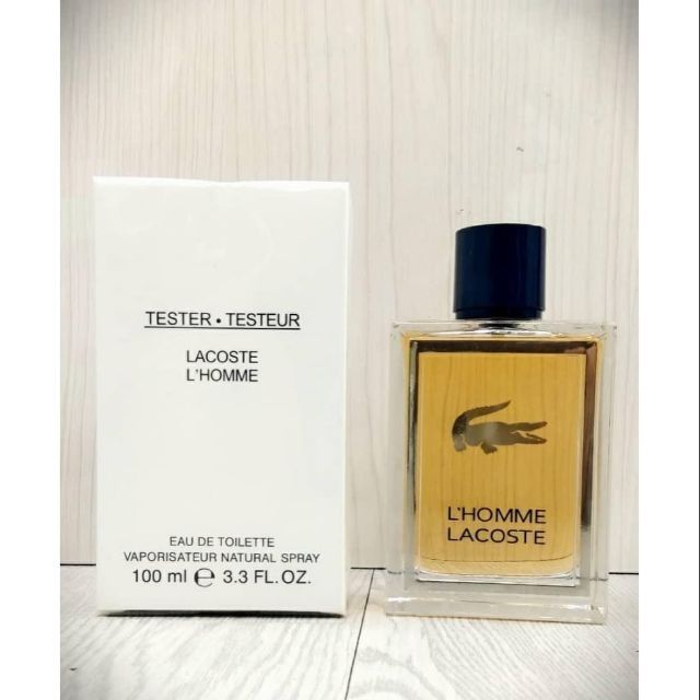 ORIGINAL Tester L homme Lacoste 100ml EDT Perfume