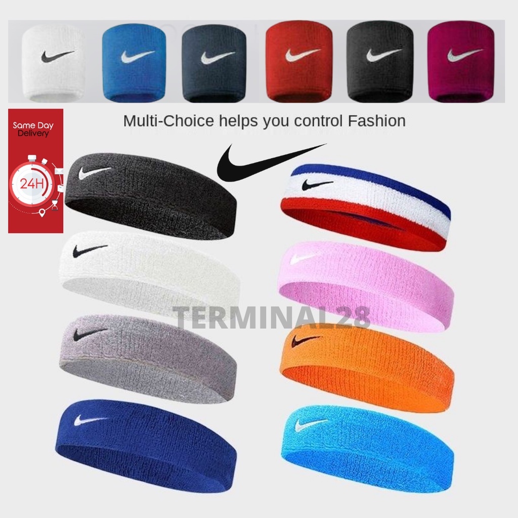 Nike head outlet tie lazada