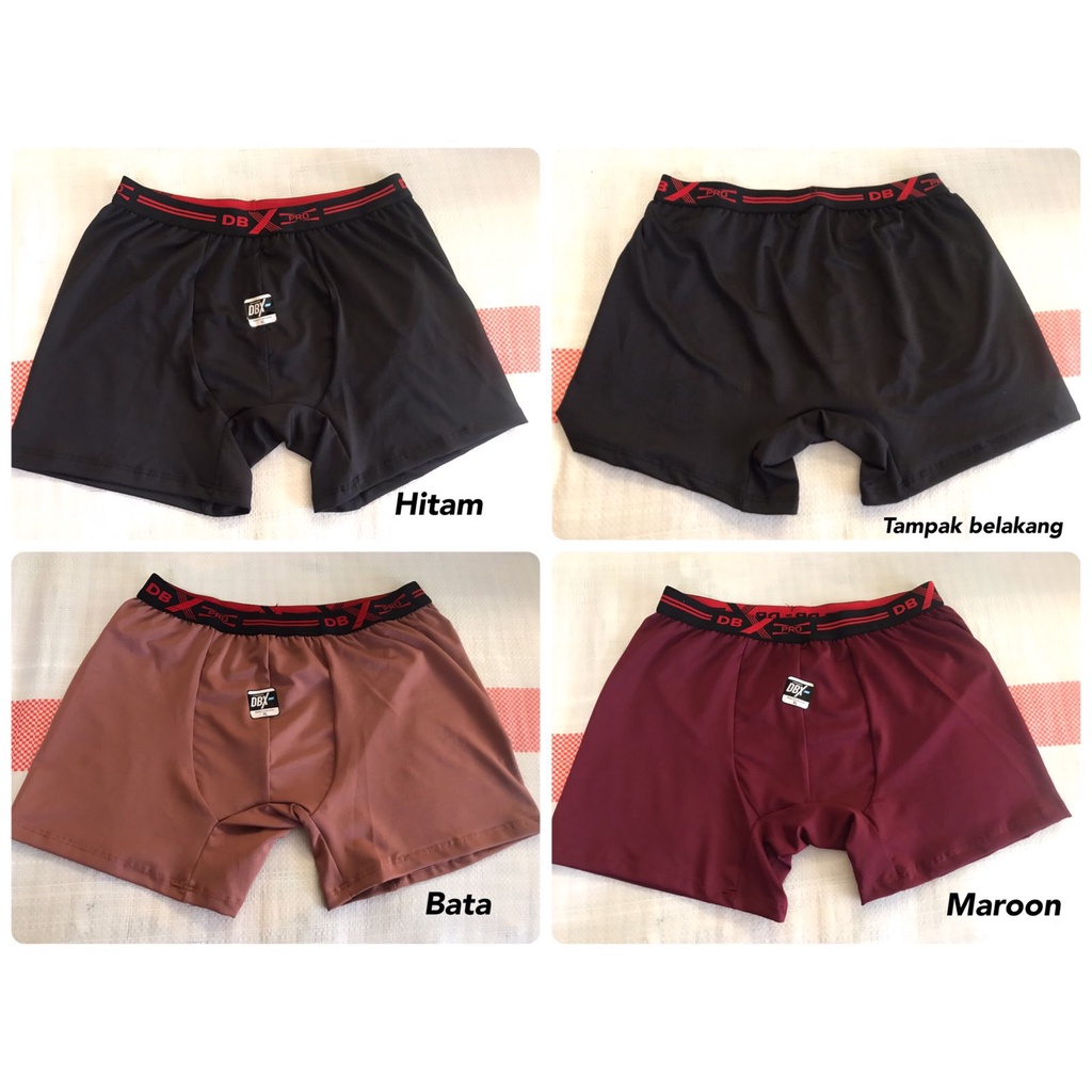Dbx PRO Man BOXER RECTANGULAR (2PCS) | Shopee Malaysia
