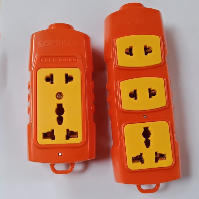 Sopoka 6000W SUPER LOAD SOCKET (2 SOCKETS, 3 SOCKETS) | Shopee Malaysia