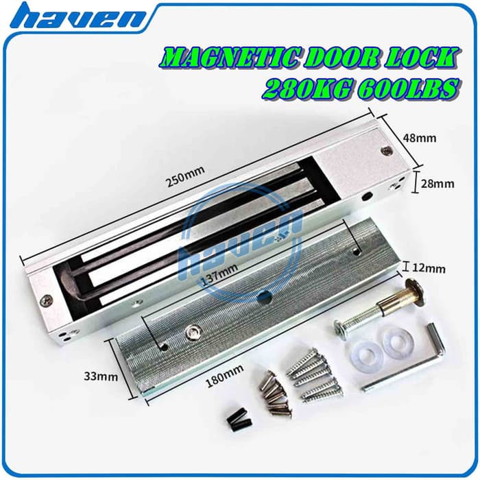 Em LOCK 280KG 600LBS / MAGNETIC DOOR LOCK 280KG 600LBS/ESS DOOR ...