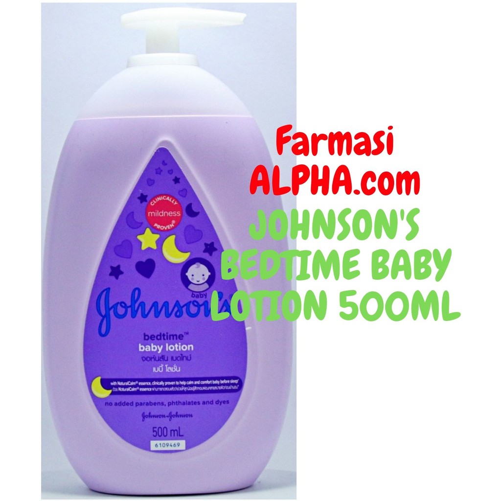 Johnson's Baby Bedtime Baby Lotion 500ml Shopee Malaysia