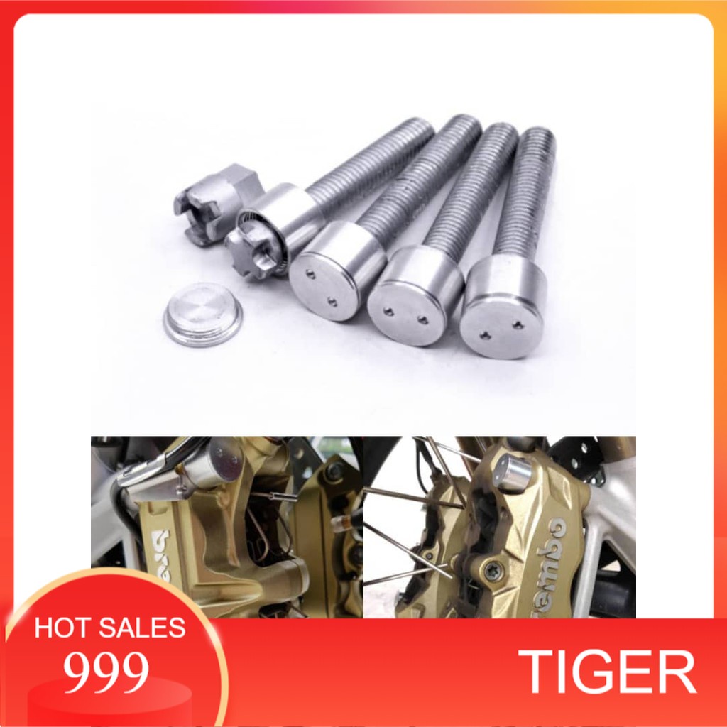 Brembo Brake Caliper Special Screw Lock With Key M8 M10 Universal Y16