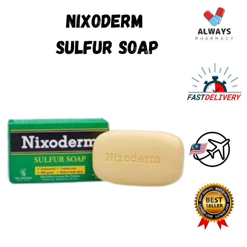 Nixoderm Sulfur Soap 100g Shopee Malaysia