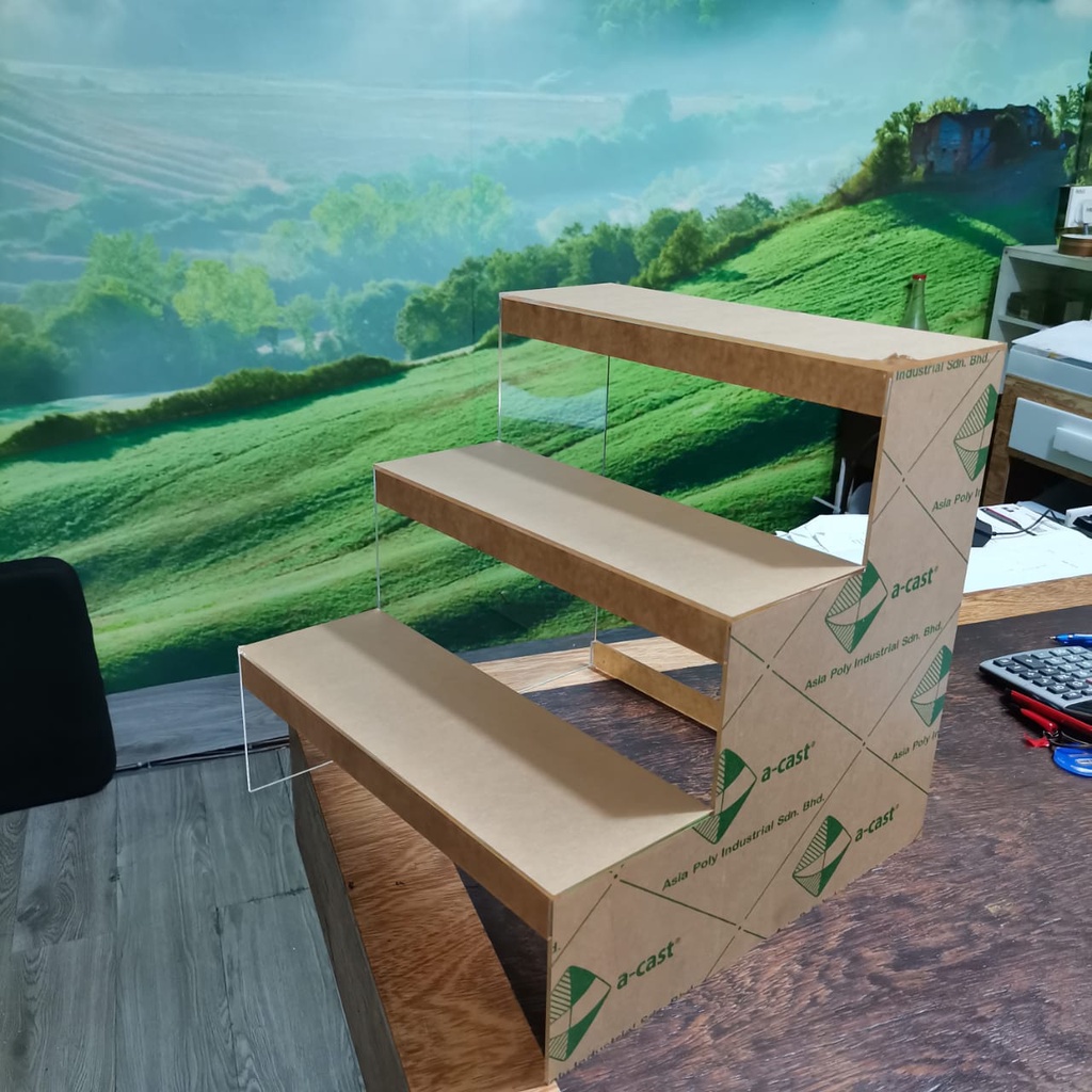 DISPLAY RACK STAIR TYPE, RAK DISPLAY JENIS TANGGA , DISPLAY STAND ...