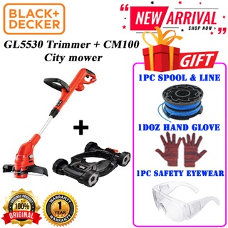 Black + Decker GL5530+CM100 String Trimmer Black & Decker