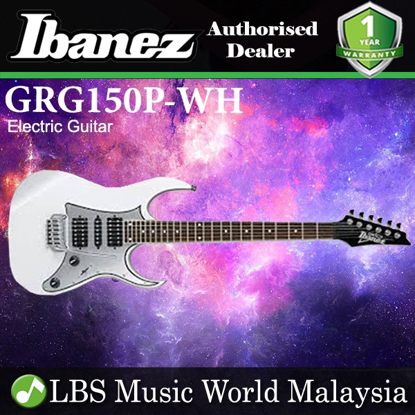 Ibanez GRG150P WH Solid Body Poplar Humbucker Single Pickup