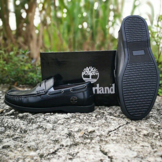 Kasut hot sale loafer timberland