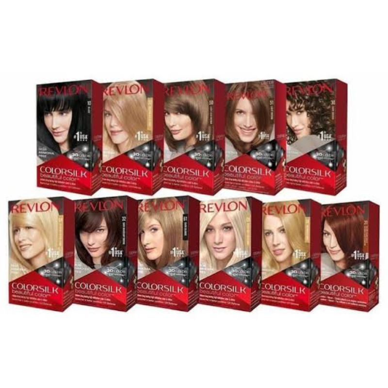 Revlon Color Silk Hair Color Shopee Malaysia