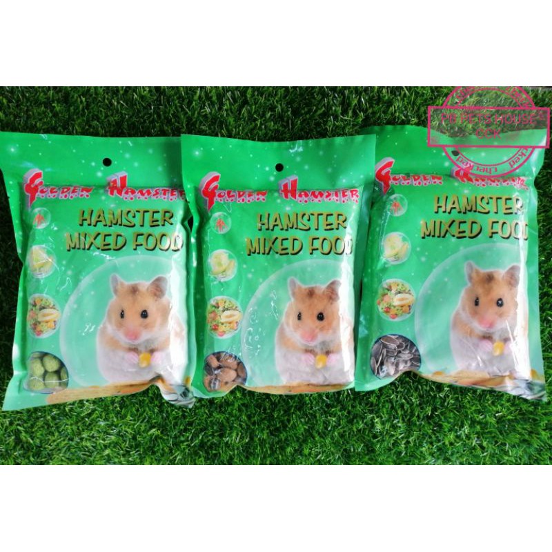 GOLDEN HAMSTER Mixed Food 400g / Biskut Hijau 200g / Kuaci 250g ...