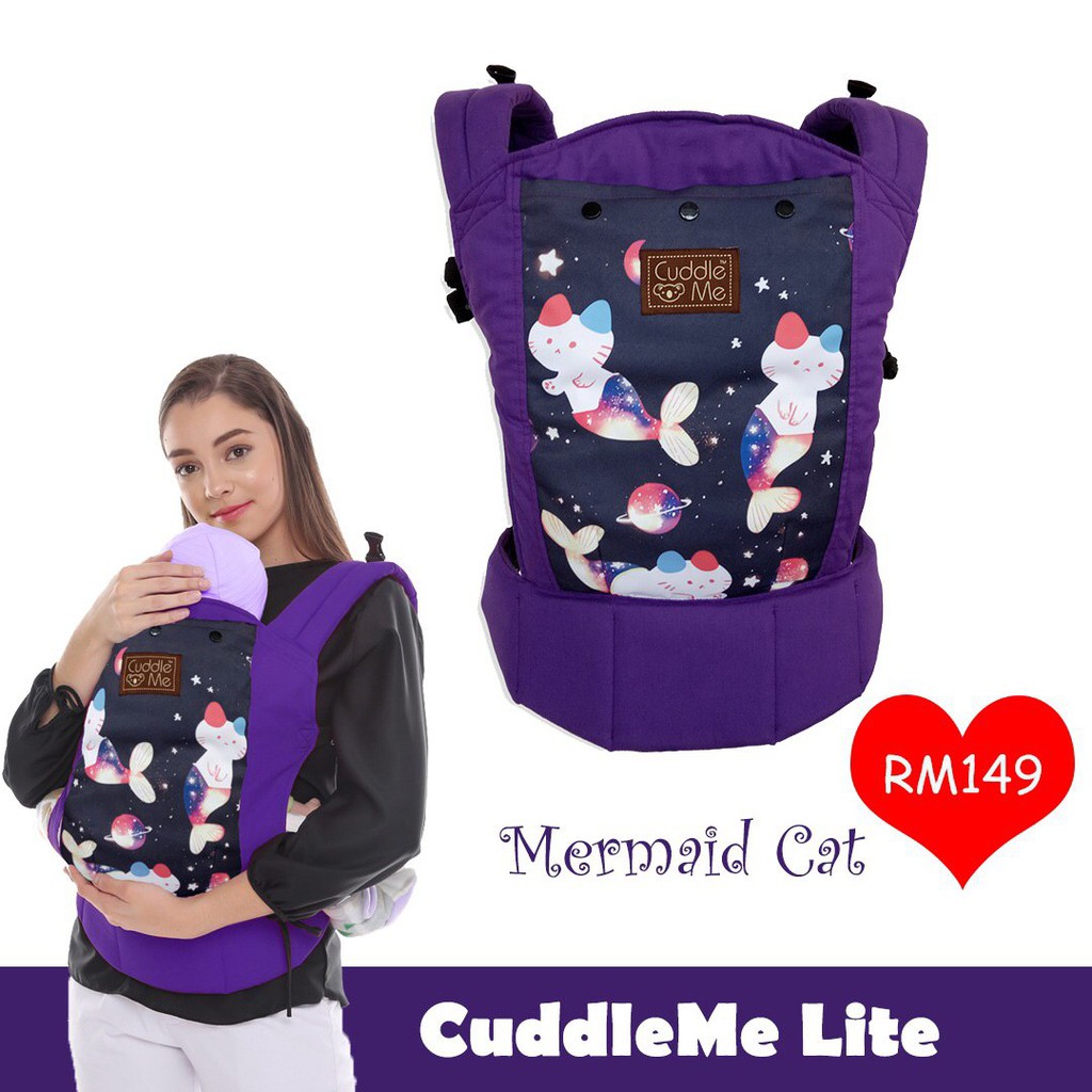 CUDDLE ME ERGONOMIC SSC BABY CARRIER LITE Mermaid Cat