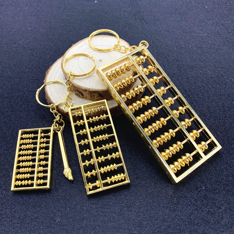 算盘 小算盘 合金算盘 黑檀木算盘 铜算盘 桃木算盘 Abacus mini abacus 旺财 招财 聚财 风水吊饰 风水摆件 珠子不能活动 ...