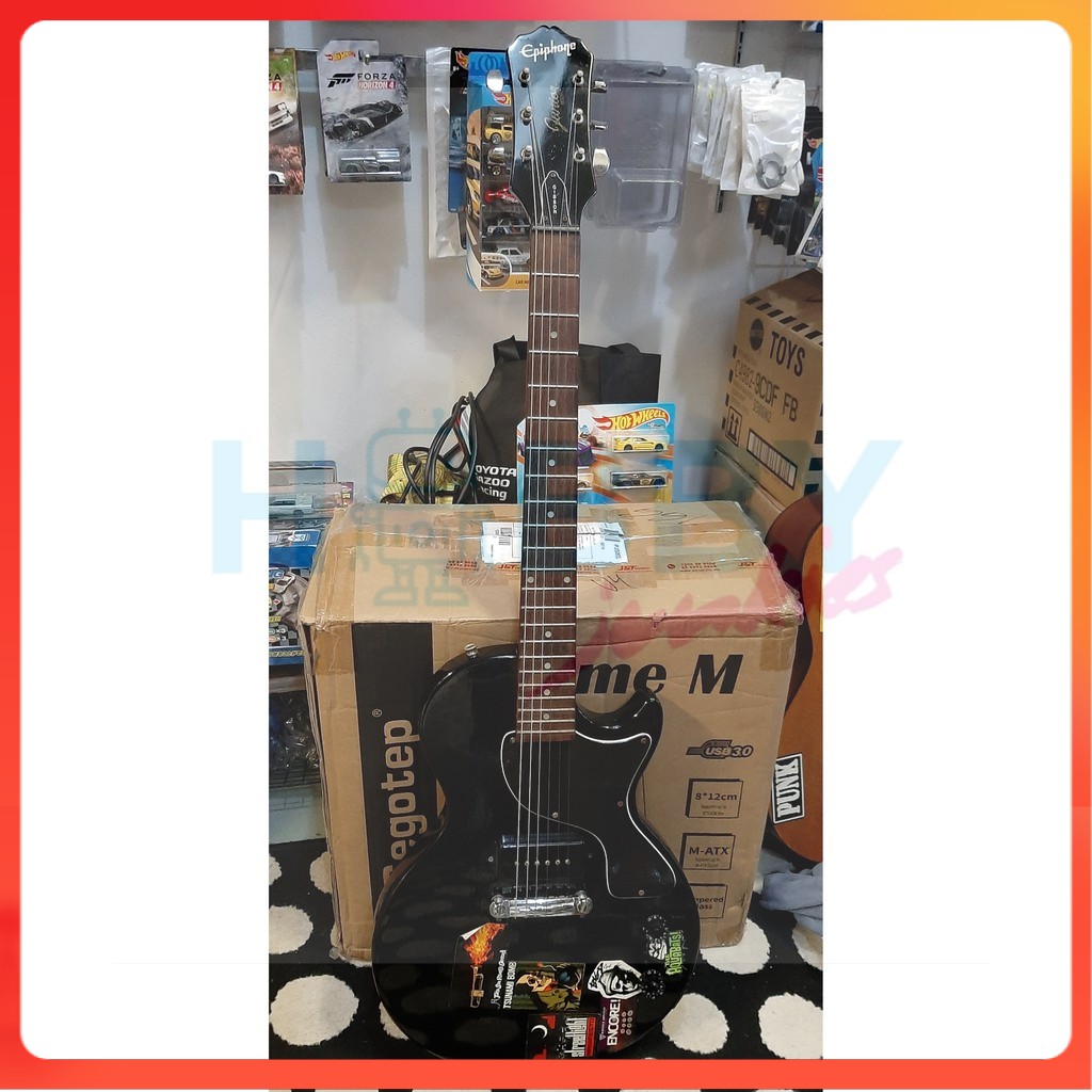 Epiphone Les Paul Jr P90 1997 Black Guitar Preloved Rare Vintage Billie