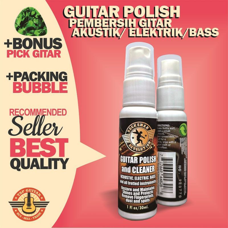 Guitar Polish Good Quality Guitar Cleaner Rocksman Brand Shopee Malaysia