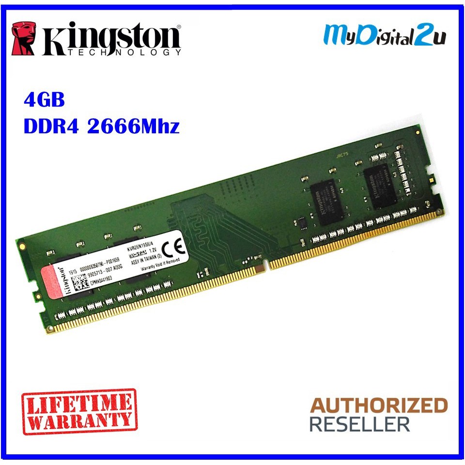 Kingston DDR4 2666 MHz 8GB