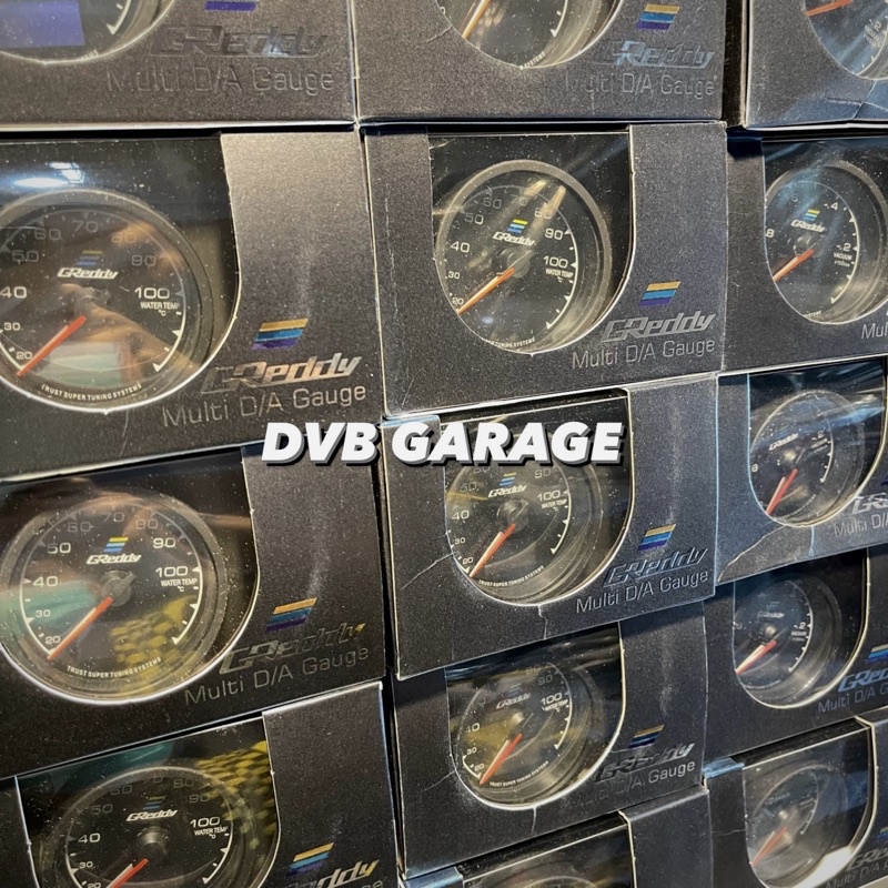 Greddy MULTI D/A GAUGE PREMIUM - RPM VOLTS VACUUM OIL WATER TURBO ...