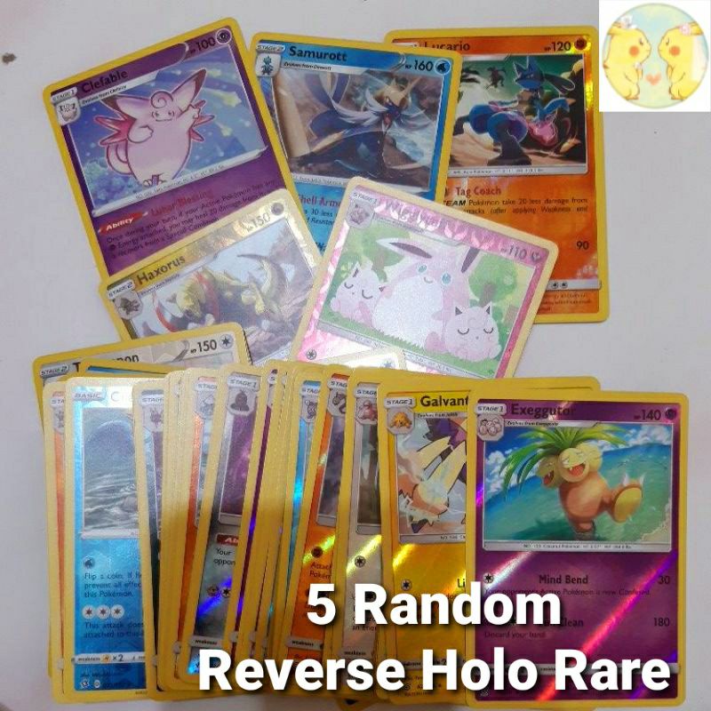 Pokemon TCG PTCG 50 pieces Bulk Cards (Random-Pokemon Only) 100%Original  Common/uncommon / Energy (95% no repeat card) | Shopee Malaysia