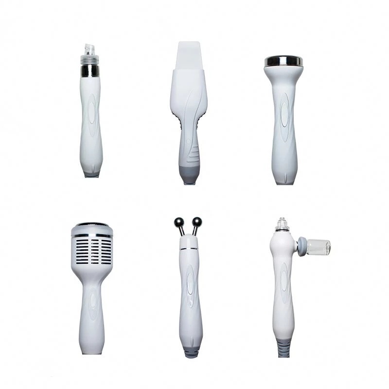 6-in-1 H2O2 Hydra Water Oxygen Jet Peeling Facial Machine Handle ...