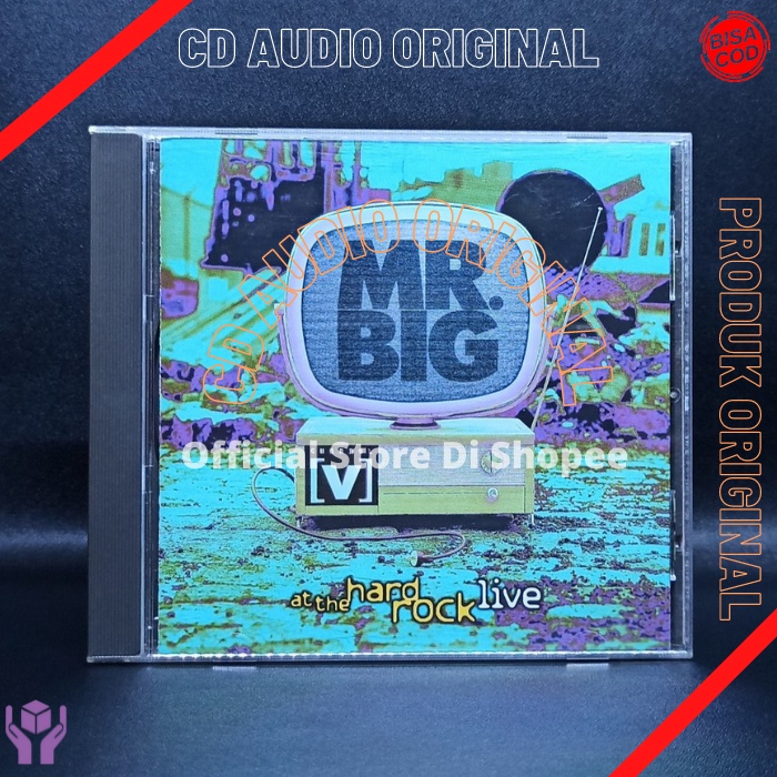 Cd MR BIG - AT THE HARD ROCK LIVE & GET IT OVER IMPORT (ORIGINAL CD ...