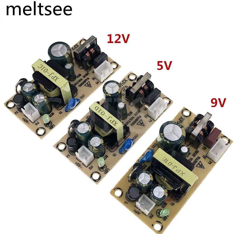 AC-DC 12V 1.5A 5V 2A Switching Power Supply Module Adapter Bare Circuit ...