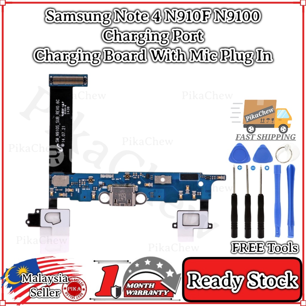 PIKA Compatible with Samsung Note 4 N910 N910F N9100 Charging Port ...
