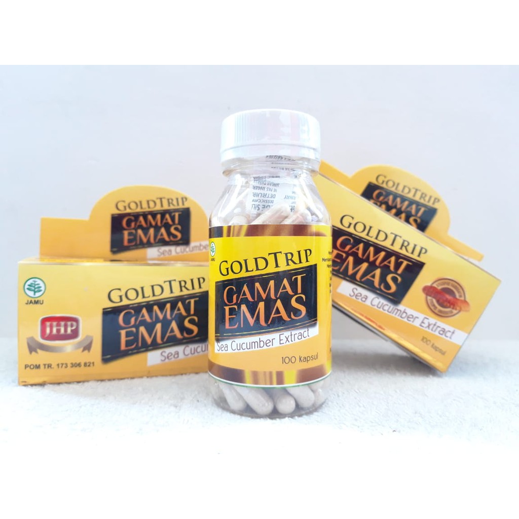 Gamat Gold Trip Capsules Jelly Gamat Capsules Goldtrip Gamat Golden