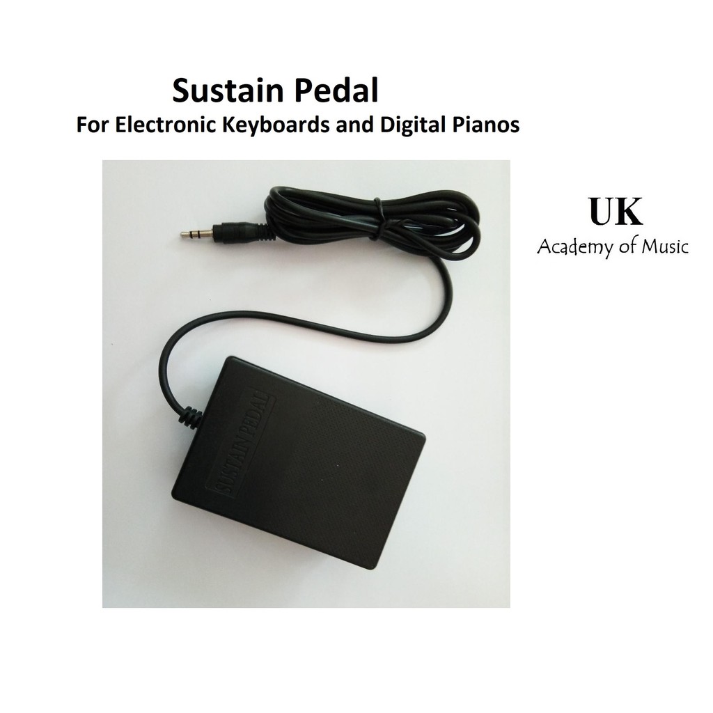 Piano Sustain Pedal / Keyboard Pedal compatible with all electronic