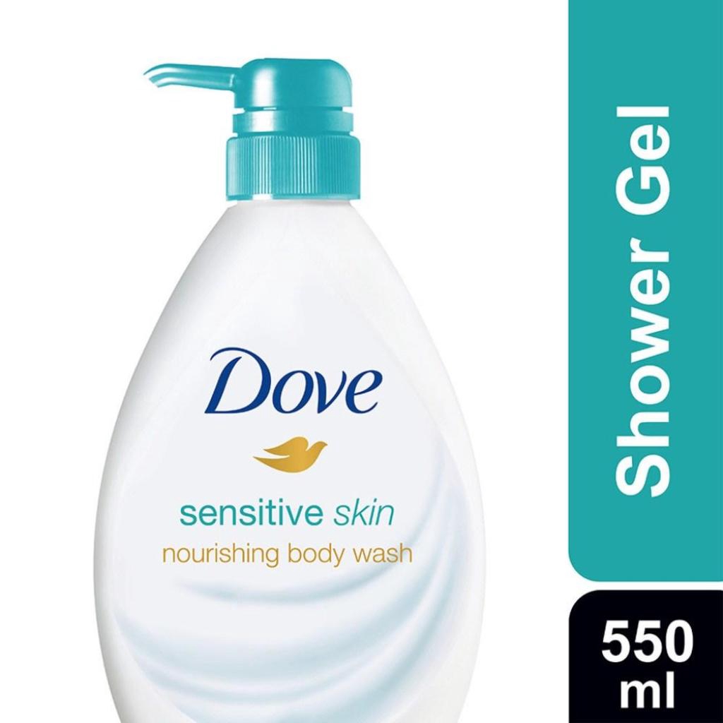 DOVE Sensitive Skin Nourishing Body Wash 550mlOVE Sensitive Skin