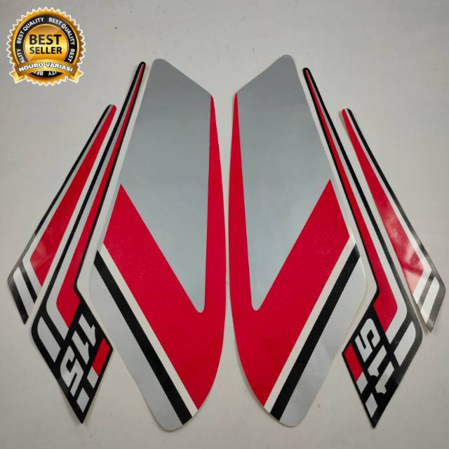 MERAH Striping yamaha rx s rxs special 1997 97 black special quality ...