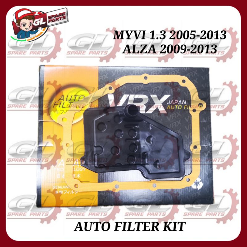 Perodua Myvi Alza Auto Filter Kit Set Vrx