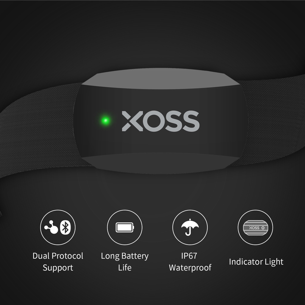 Heart Rate Monitor XOSS X2 Chest Strap Heart Sensor HRM Monitor