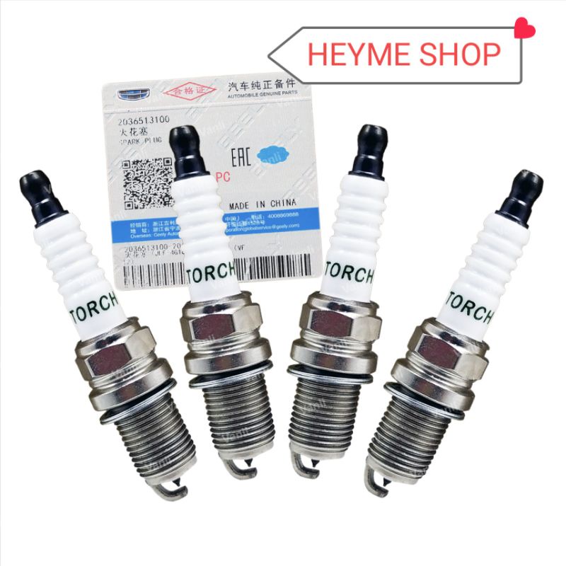 PROTON X70 SPARK PLUG IRIDIUM GEELY BRAND 1SET 4PCS 2036001800 Shopee