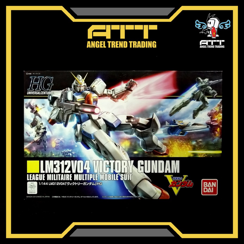 BANDAI HG 1 144 VICTORY GUNDAM LM312V04 UNIVERSAL CENTURY Gunpla Gundam Model Kit Statue