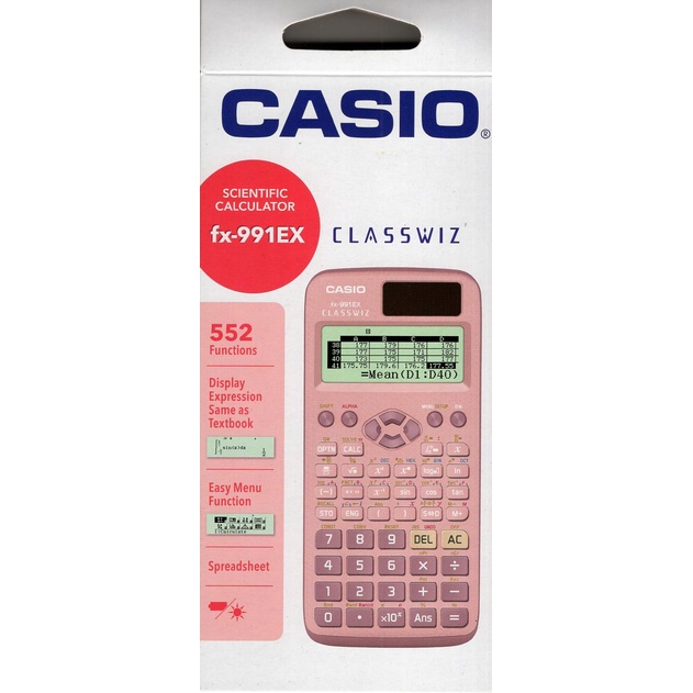 CASIO SCIENTIFIC CALCULATOR Fx-991EX CLASSWIZ | Shopee Malaysia