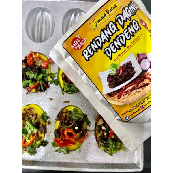 Rendang Daging Dendeng Senduk Patah 500g (Pek besar) Tanpa MSG tanpa ...