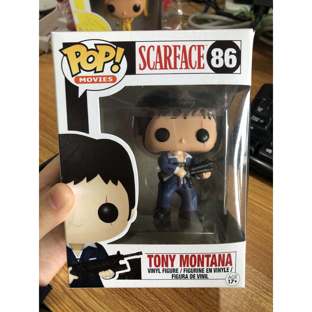 Funko Pop Tony Montana 86 Action Figure Scarface Toy With Box