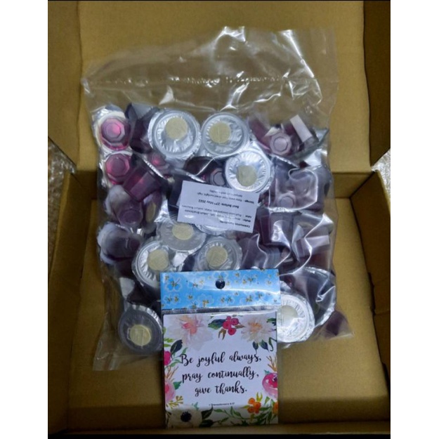 2 in 1 Communion Prepack • Grape Juice and Wafer • 25/50pcs • Christian ...