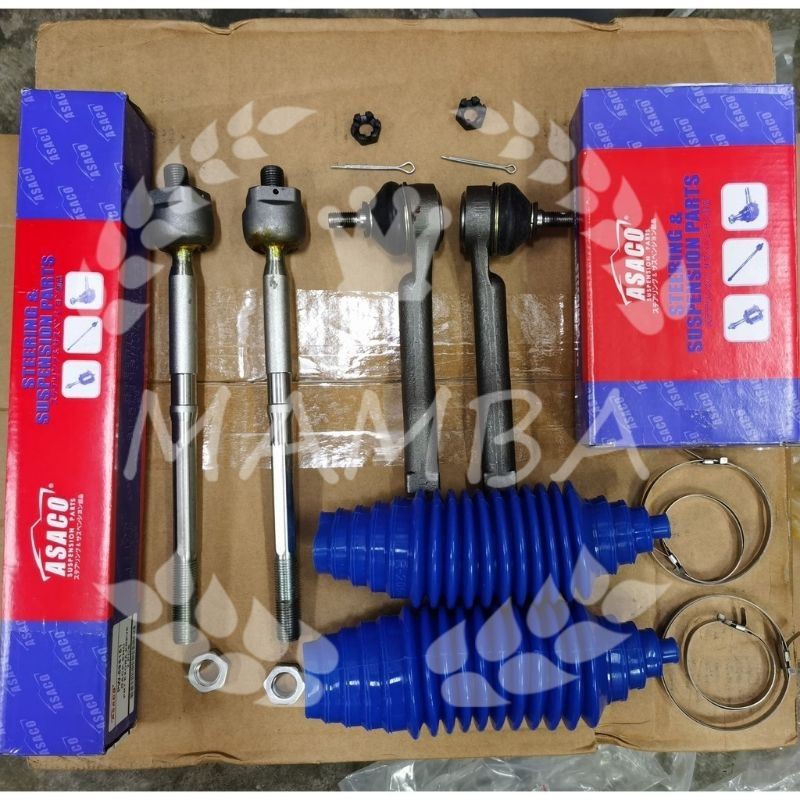 TIE ROD END & RACK END PROTON EXORA,EXORA BOLD,PREVE WITH STEERING BOOT ...