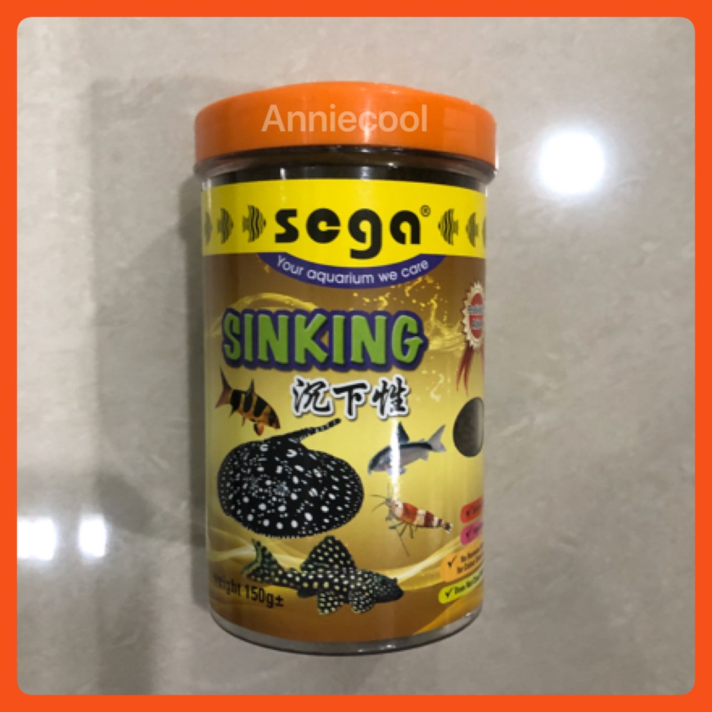 SEGA SINKING FISH FOOD - 150G | Shopee Malaysia