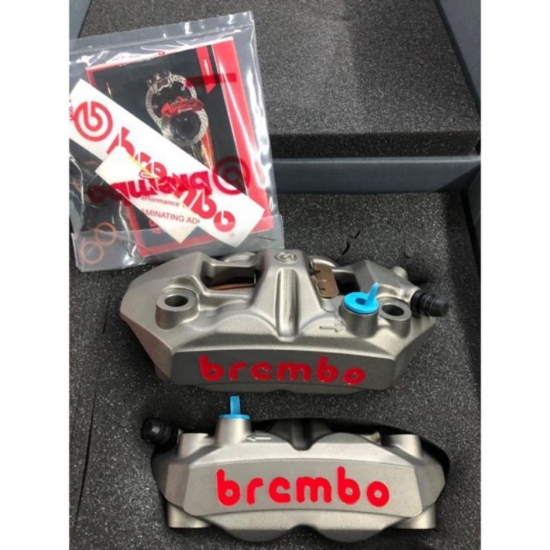 ORIGINAL BREMBO M4 100MM 108MM Caliper Set 100 ORIGINAL MADE IN ITALY Shopee Malaysia