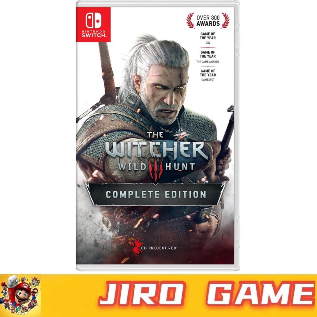 Nintendo Switch The Witcher Wild Hunt Complete Edition [ENG/中文