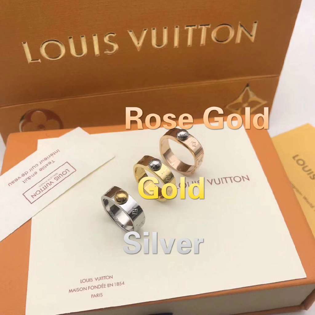 Nanogram Ring Accessories, LOUIS VUITTON ® No Box